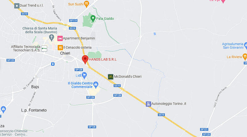 Handslab srl - dove siamo